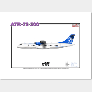 Avions de Transport Régional 72-500 - VASCO (Art Print) Posters and Art